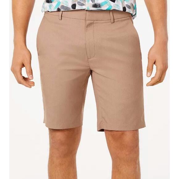 NWT Alfani Mens AlfaTech Stretch Chino Shorts 38 - Picture 1 of 7